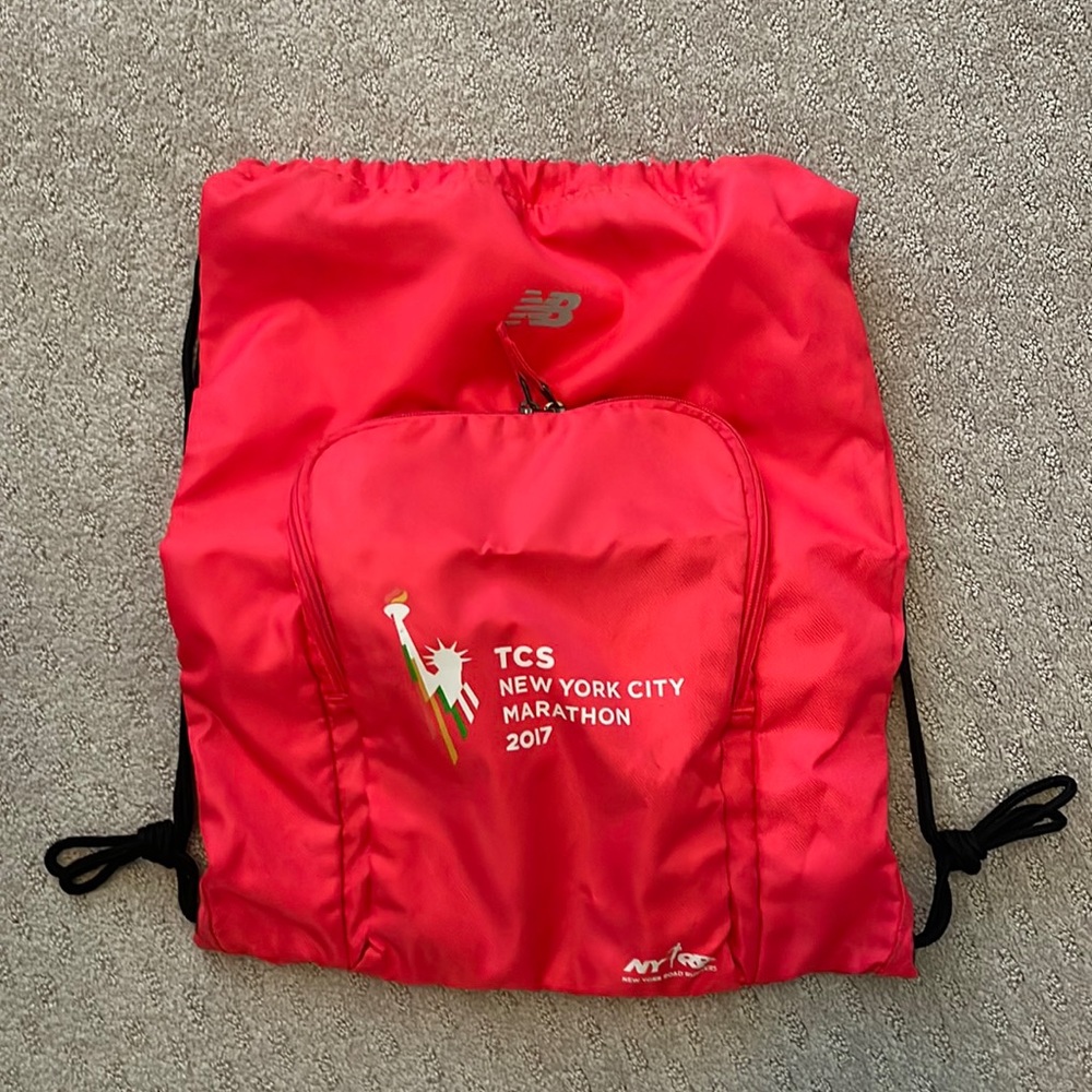 2017 Nyc Marathon Drawstring Backpack - image 1